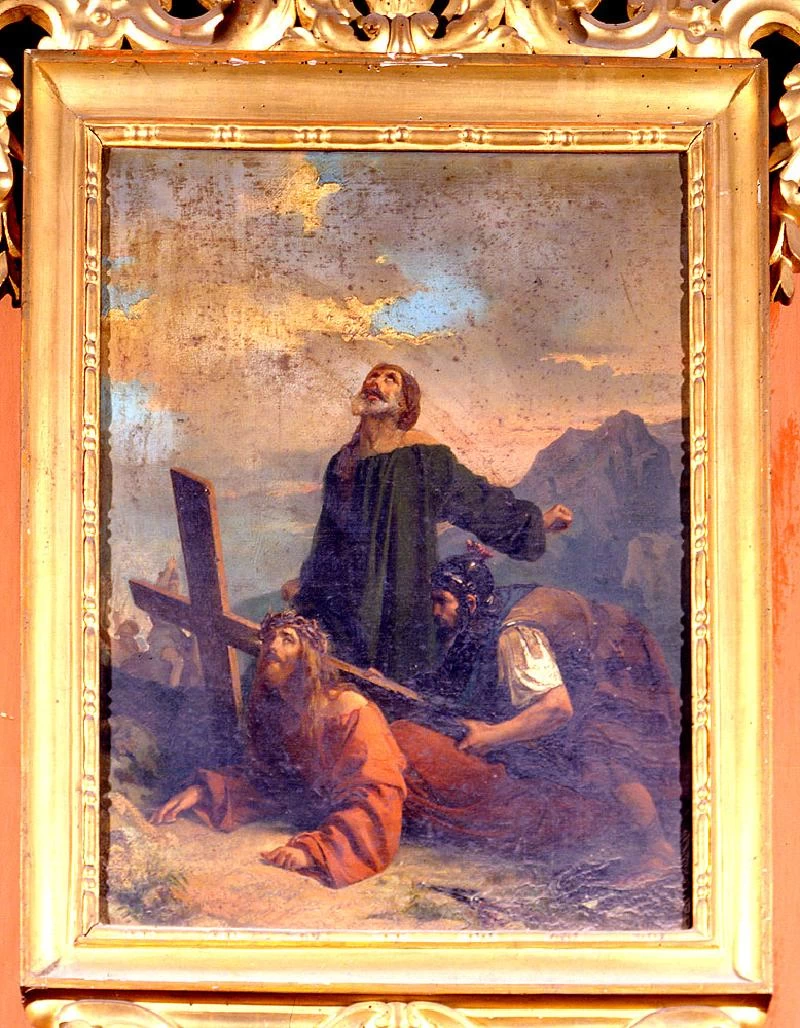 A. - Stazione della Via Crucis